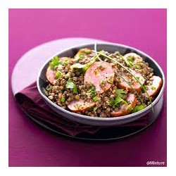 Salade de lentilles végétarienne